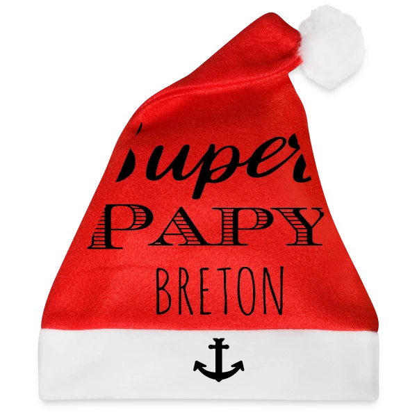Maquette de Super Papy Breton à personnaliser