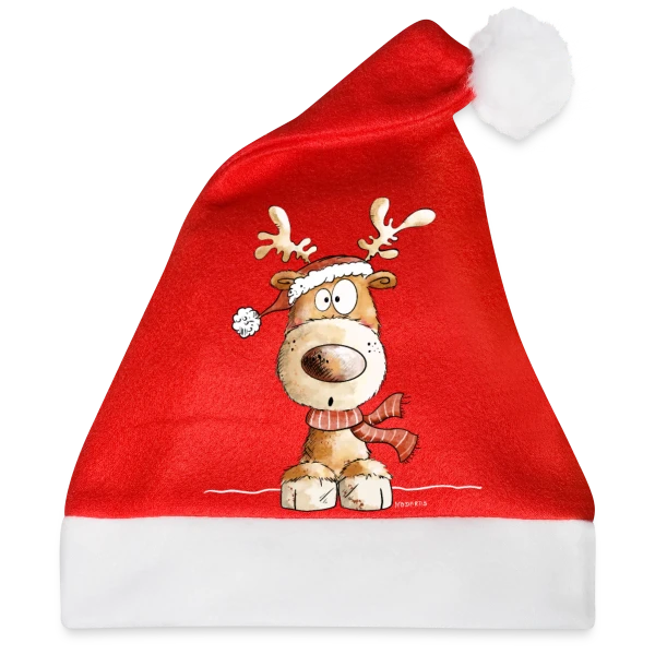 Maquette de Renne de Noël Rigolo Ho Ho Ho ! à personnaliser