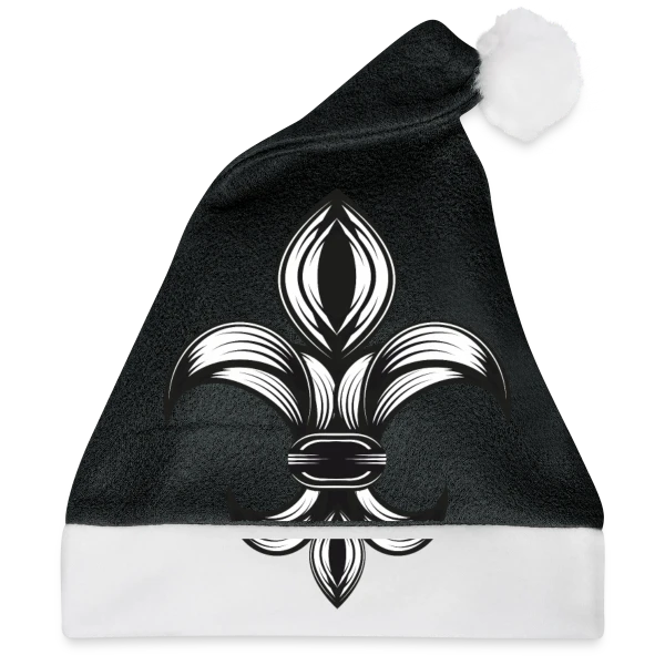 Maquette de Fleur de Lys Élégante - Symbole Royal à personnaliser