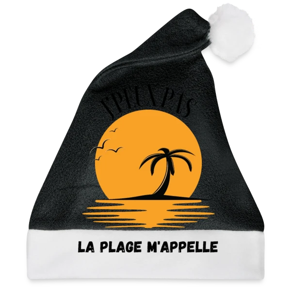 Maquette de La Plage M'Appelle Humour à personnaliser