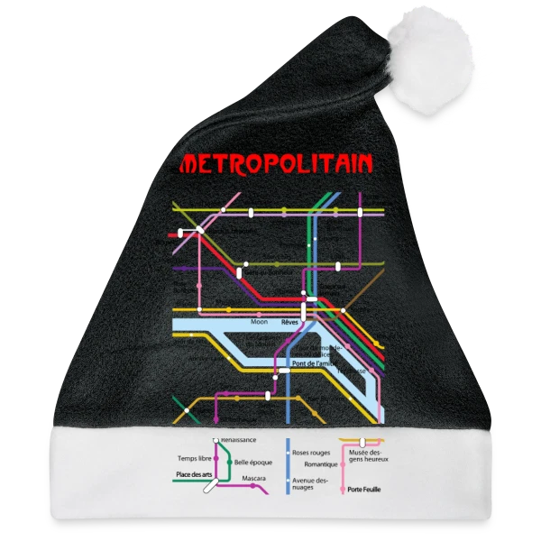Maquette de Métro Parisien Poétique à personnaliser