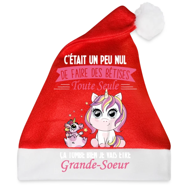 Maquette de Future Grande Sœur Licorne à personnaliser