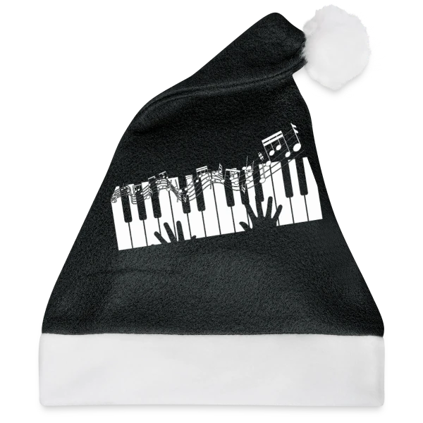 Maquette de Clavier de Piano & Notes de Musique Élégantes à personnaliser