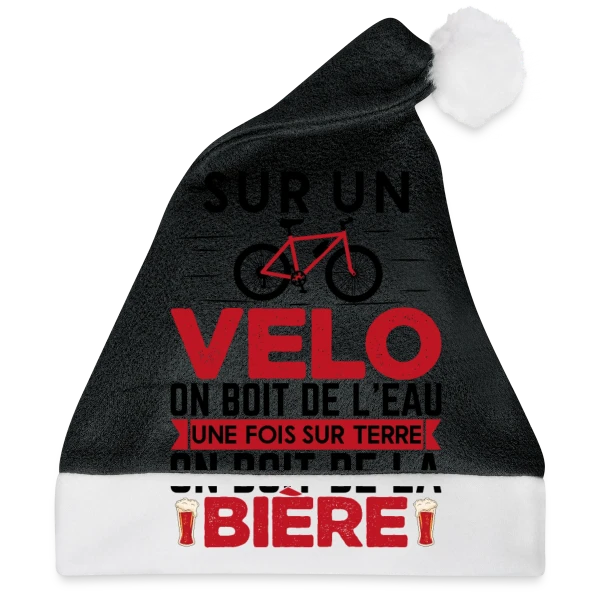 Maquette de Humour Cycliste : De l'Eau sur le Vélo, de la Bière à Terre à personnaliser