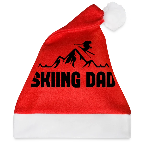 Maquette de Skifahren DAD: Papa Skieur Rétro à personnaliser