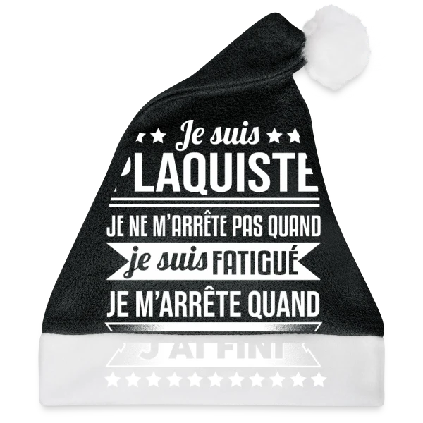 Maquette de Plaquiste Humour - Je m'arrête quand j'ai fini à personnaliser