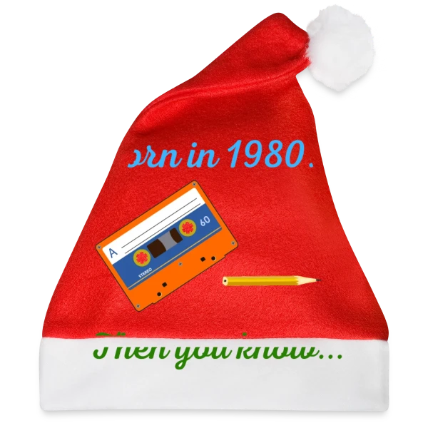 Maquette de Né en 1980 Cassette à personnaliser
