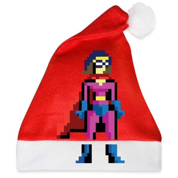 Maquette de Super-Héroïne Pixel Anna à personnaliser