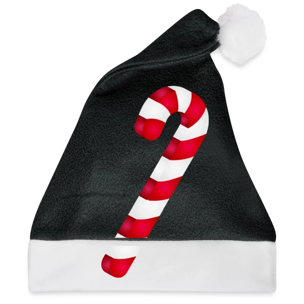 Maquette de Bonnet de Noël « Sucre d'Orge : Douceur de la Saison de Noël » à personnaliser