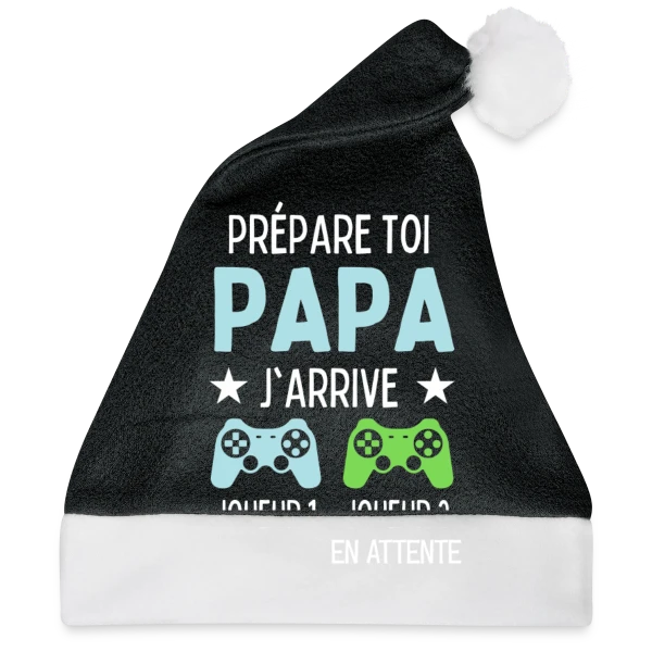 Maquette de Futur Papa Gamer - Annonce Grossesse Humour à personnaliser
