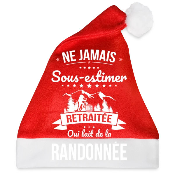 Maquette de Ne Jamais Sous-Estimer une Retraitée Randonneuse à personnaliser