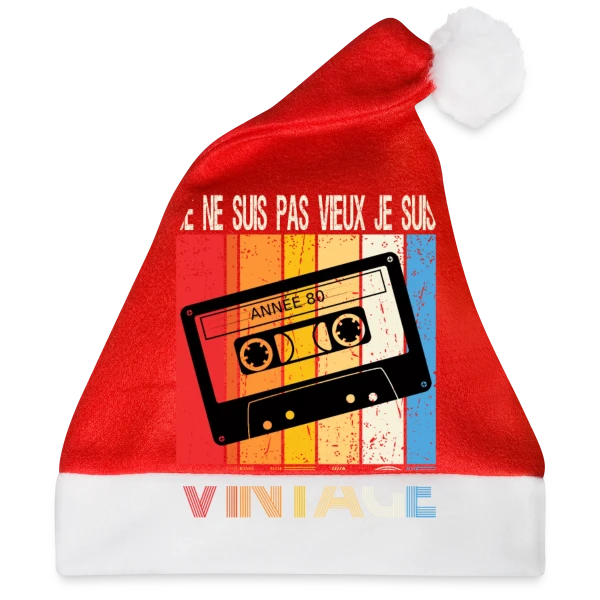 Maquette de Cassette Années 80 Vintage à personnaliser