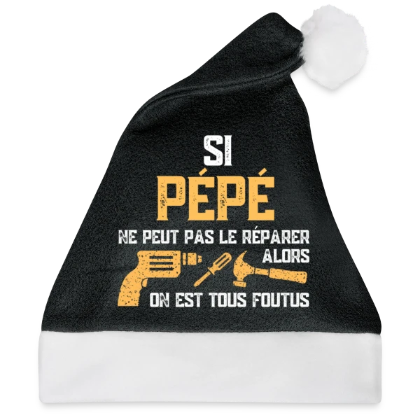 Maquette de Si Pépé ne Peut Pas le Réparer... Humour Famille à personnaliser