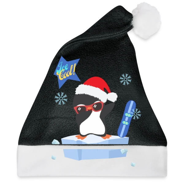 Maquette de Pingouin Dab Noël Cool à personnaliser