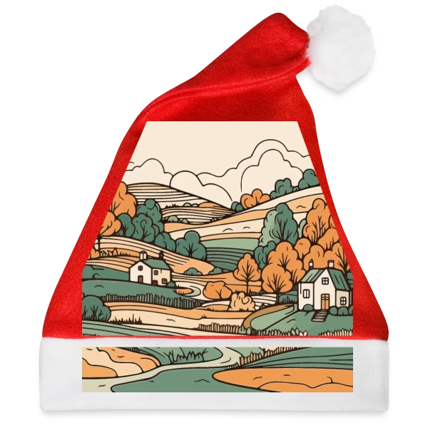 Maquette de Douceur du Paysage Champêtre à personnaliser