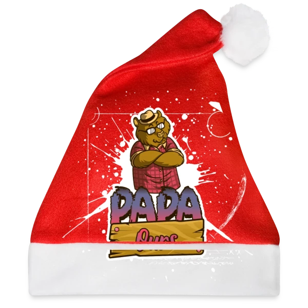 Maquette de Humour 'Papa Ours' - Cadeau Fête des Pères Câlin à personnaliser