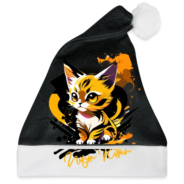 Maquette de Chaton Ninja Urbain à personnaliser