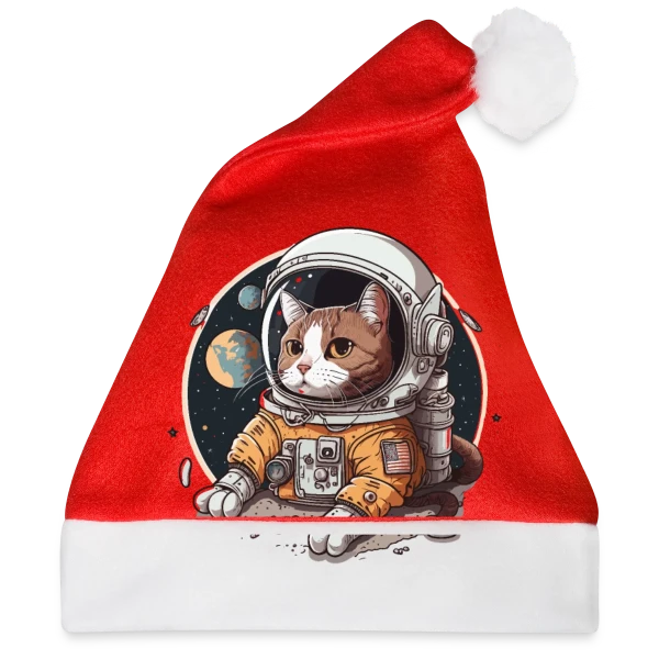 Maquette de Chat Cosmonaute Aventure Spatiale à personnaliser