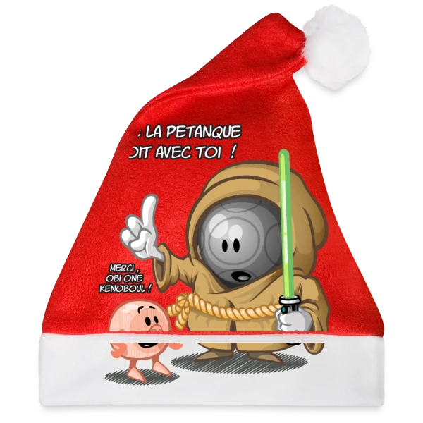 Maquette de Que la pétanque soit avec toi ! à personnaliser
