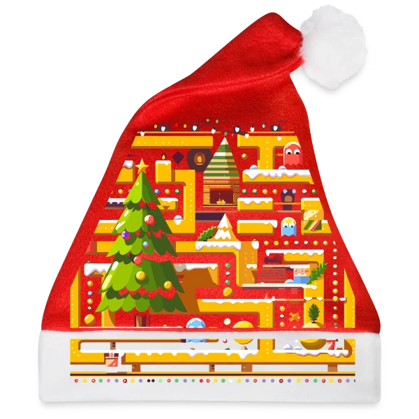 Maquette de Noël Gamer : Joyeux Arcade Christmas à personnaliser