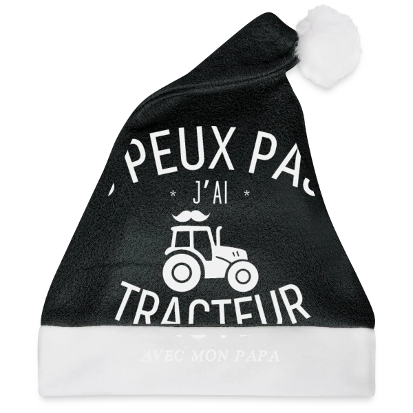 Maquette de 'J'Peux Pas J'Ai Tracteur avec Papa' - Humour Enfant et Parent à personnaliser