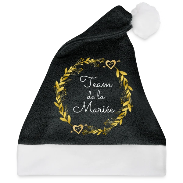 Maquette de Team de la Mariée EVJF : T-shirt Couronne de Fleurs pour Enterrement de Vie de Jeune Fille à personnaliser