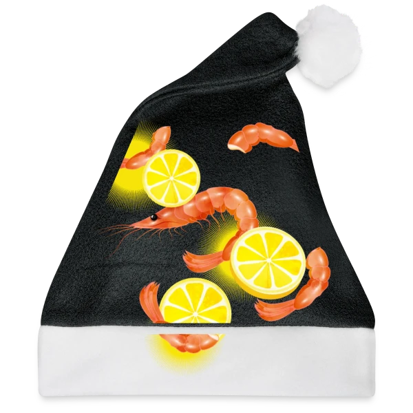 Maquette de Crevettes et Citron Frais à personnaliser