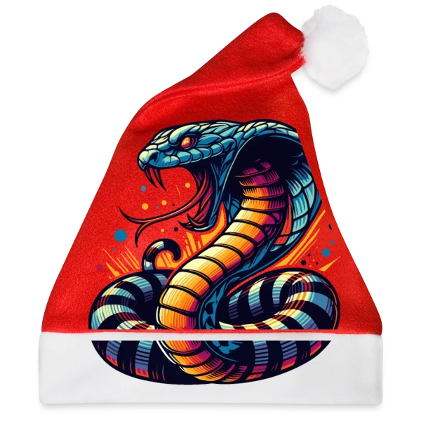 Maquette de Cobra Vibrant : Style Sauvage et Énergique à personnaliser