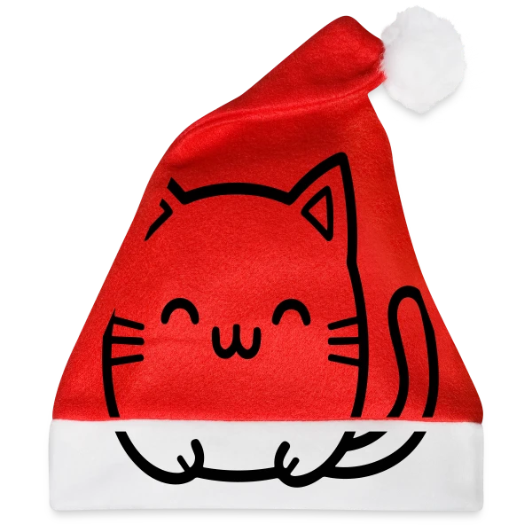 Maquette de Chat Kawaii Souriant à personnaliser