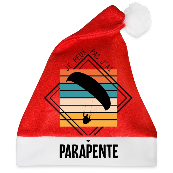 Maquette de Humour : Je Peux Pas J'ai Parapente à personnaliser