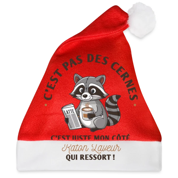 Maquette de Humour : Mon Côté Raton Laveur à personnaliser