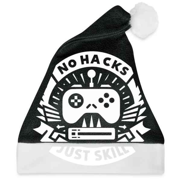 Maquette de No Hacks Just Skill | Gamer Éthique à personnaliser