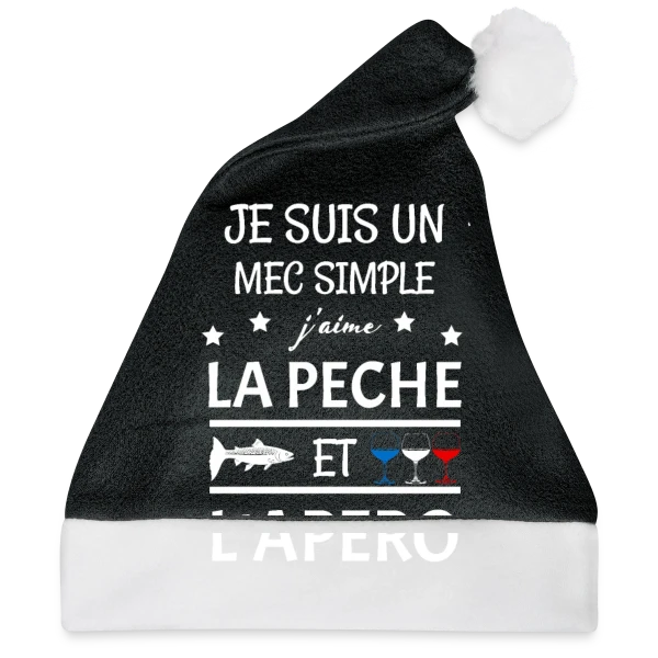 Maquette de Je Suis Un Mec Simple : Pêche et Apéro à personnaliser