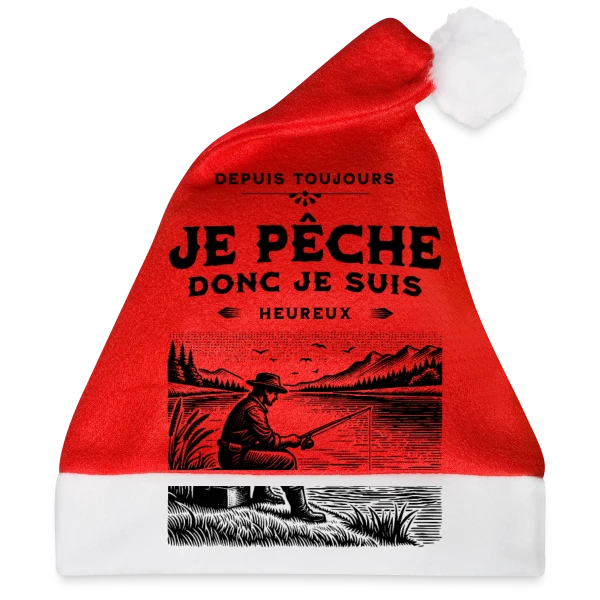 Maquette de Je Pêche, Je Suis Heureux : T-shirt Éloquent à personnaliser
