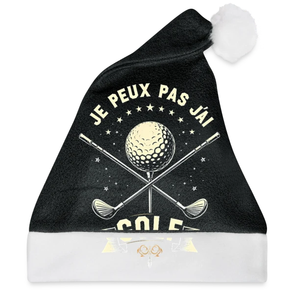 Maquette de Je Peux Pas, J'Ai Golf - Humour Golfeur à personnaliser