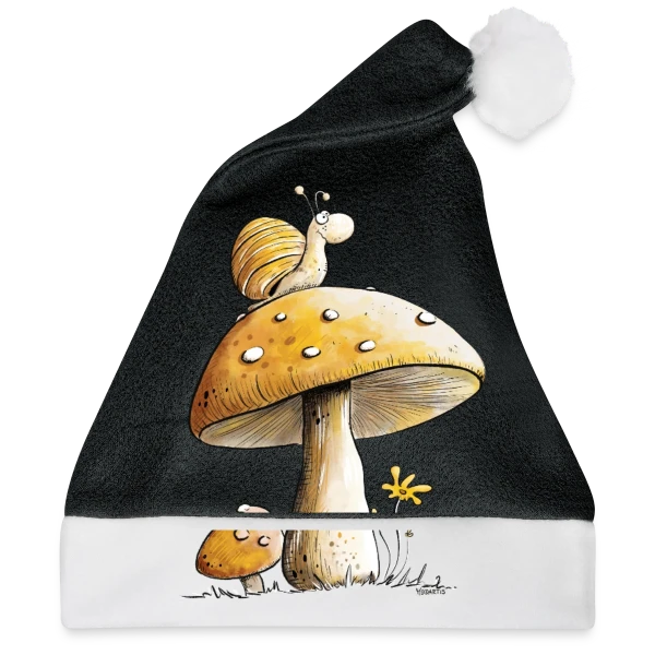 Maquette de Escargot Rêveur sur Champignon à personnaliser