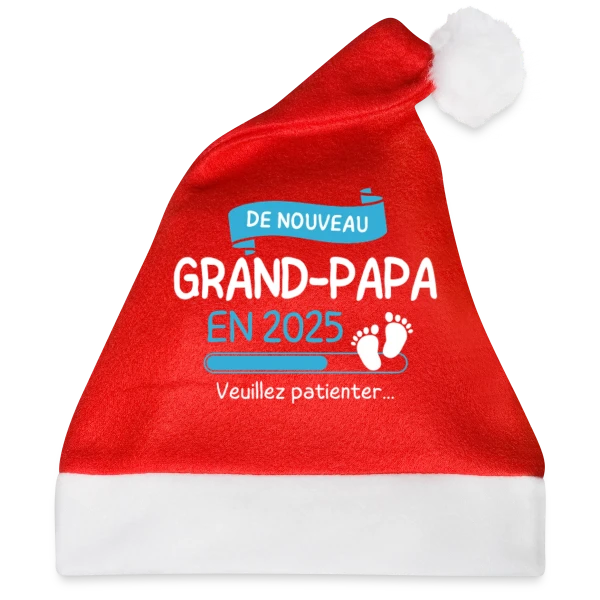 Maquette de 'De Nouveau Grand-Papa en 2025' ? Annonce Grossesse Humoristique à personnaliser