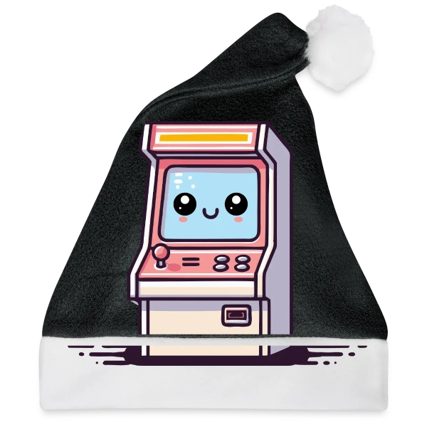 Maquette de Borne d'Arcade Kawaii : Sourire Rétro Gaming à personnaliser