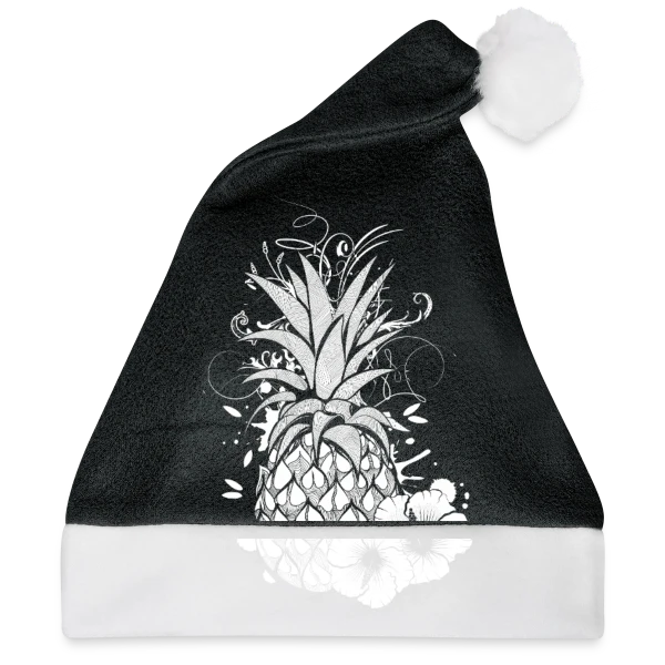 Maquette de Ananas Tropical Blanc Stylisé à personnaliser