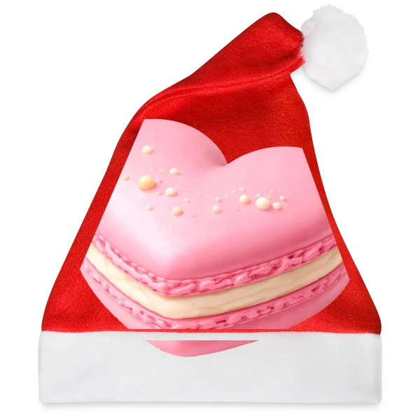 Maquette de Macaron Cœur - Déclaration Gourmande à personnaliser