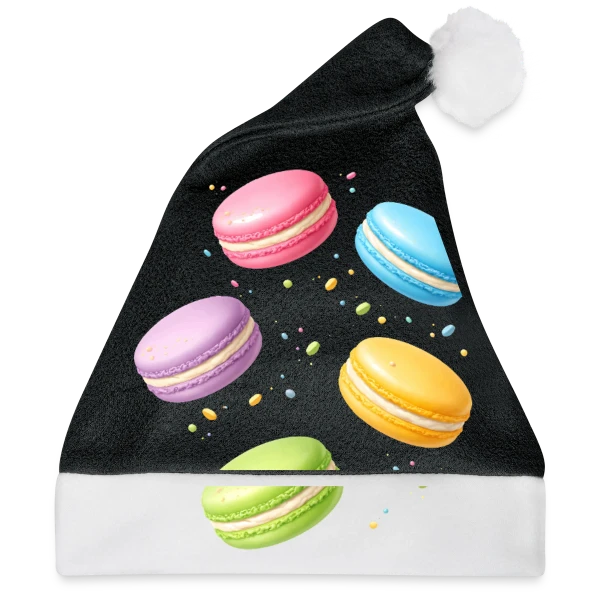 Maquette de Macarons Colorés - Douceur Gourmande à personnaliser