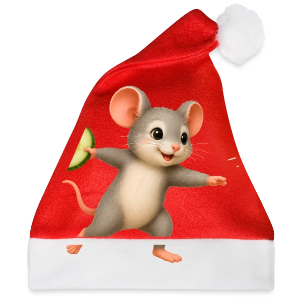 Maquette de La Souris Frisbee et la Tranche de Concombre à personnaliser