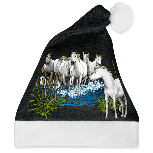 Maquette de Chevaux Camarguais : L'Esprit Sauvage de la Camargue à personnaliser