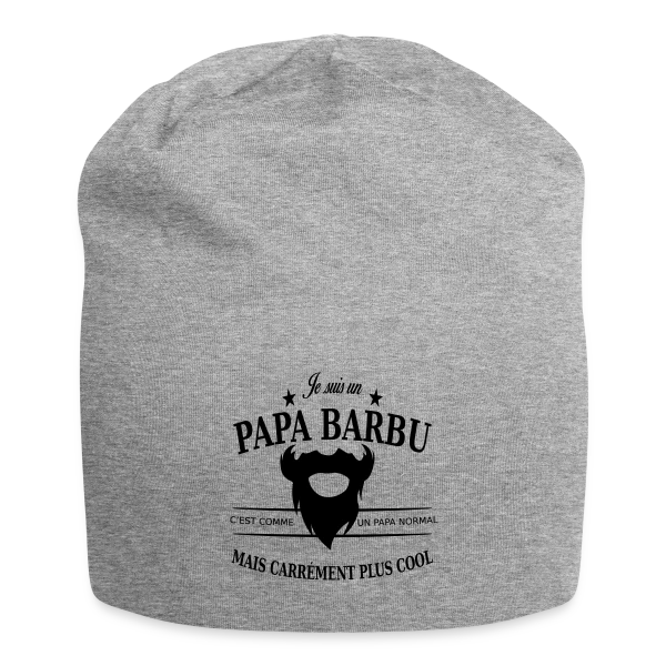 Papa Stylé Barbu sur Bonnet en jersey