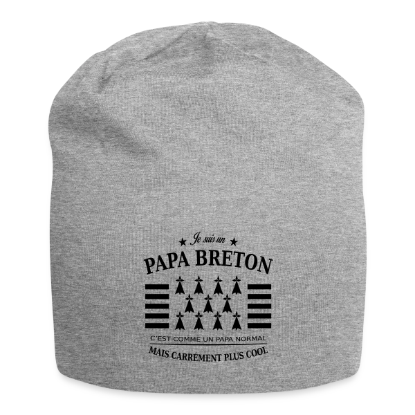 Papa Breton Authentique sur Bonnet en jersey