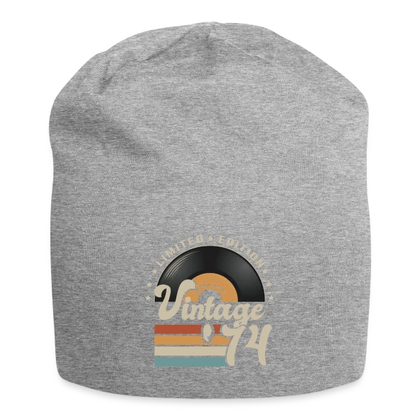 Vinyle Vintage 1974 – Anniversaire 49 ans sur Bonnet en jersey