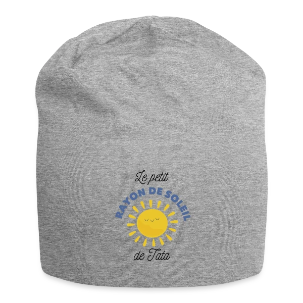 Le Rayon de Soleil de Tata sur Bonnet en jersey
