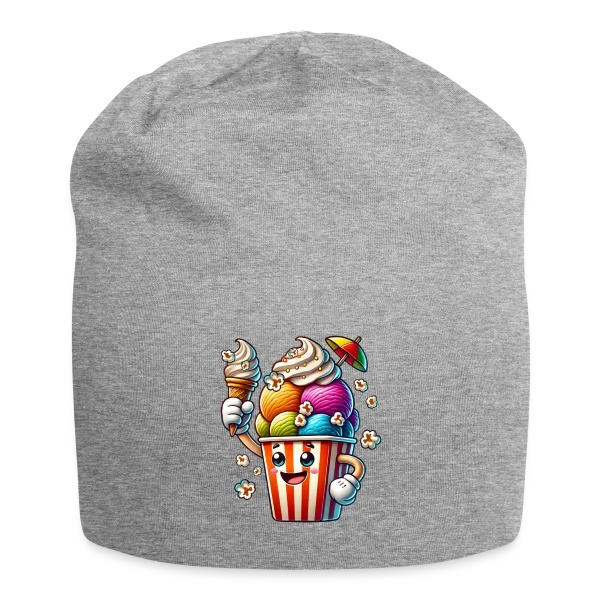 Glace Comic : Fun, Fraîcheur Estivale & Gourmandise sur Bonnet en jersey
