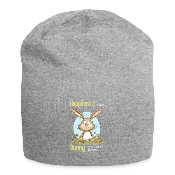 Lapin Printanier et Pâques sur Bonnet en jersey