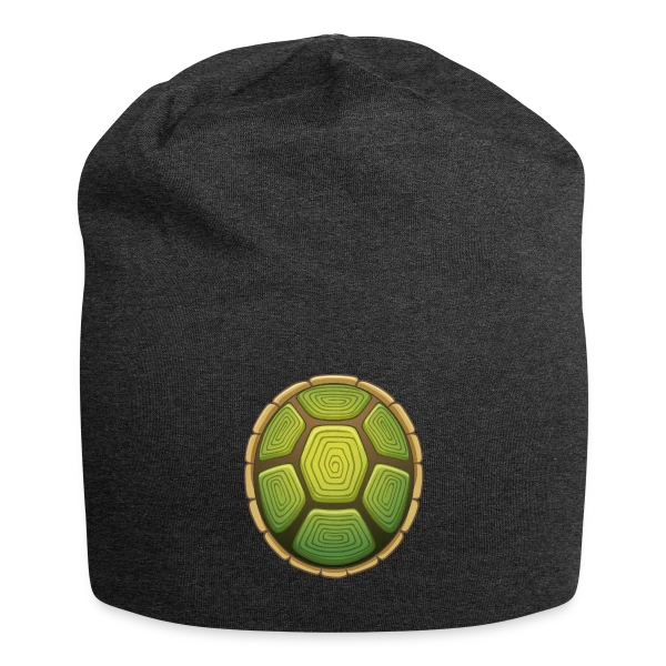 Carapace de Tortue Stylisée sur Bonnet en jersey